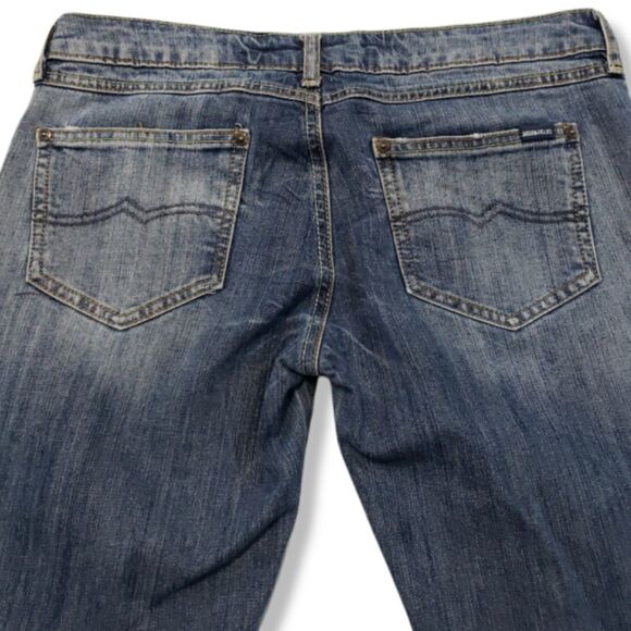 Mango Jeans Size 8 Miriam MNG Jeans Skinny Ankle Zip Women's Blue Denim Pants - Picture 4 of 8